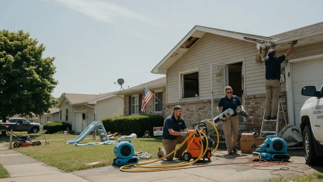 Water Damage Restoration in Knoxville, IL near me